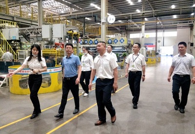 宁乡职业中专走访调研企业,促进校企合作